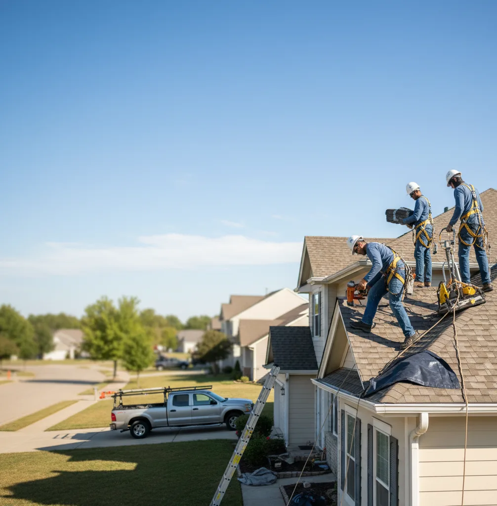 Roof Repair in Anson